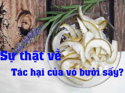[SỰ THẬT] Tác hại của vỏ bưởi sấy và những điều cần&nbsp;biết